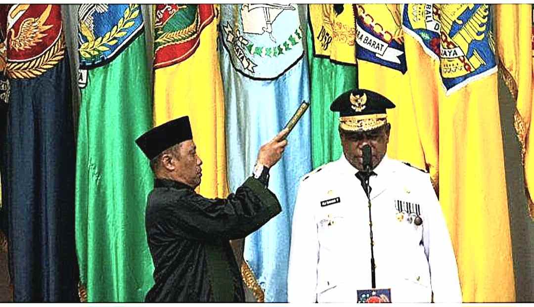 Sekda Papua Barat Resmi Dilantik Jadi Penjabat Gubernur Papua Barat