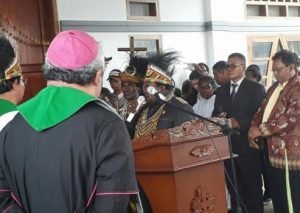 Keuskupan Papua Resmikan, Tahun Orientasi Rohani (TOR) Di Nabire.