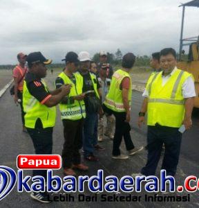 LSM WGAB DPD Papua Belum Menemukan Masalah Pada Pekerjaan Pelebaran Bandara Nop Goliat Dekai