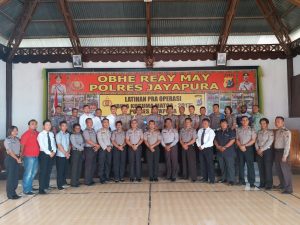 Polres Jayapura Gelar Latihan Pra Operasi Bina Kusuma Matoa 2017