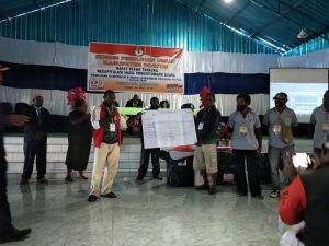 KPU Dogiyai Lakukan Rapat Pleno Hasil Pemungutan Suara