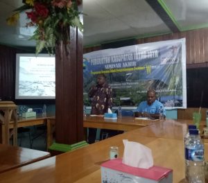 Seminar Penyusunan Rencana Pengembangan Destinasi Wisata Kabupaten Intan Jaya dan Cartensz