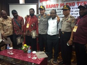 KPU Intan Jaya Gelar Rapat Pleno Penetapan Anggota DPRD Terpil di Jayapura