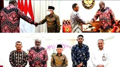 8 Tahun Bebas Berkeliaran, Terpidana Korupsi Mantan Bupati Merauke John Gluba Gebze Malah Bertemu Mahfud MD Dan Wapres