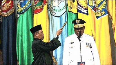 Sekda Papua Barat Resmi Dilantik Jadi Penjabat Gubernur Papua Barat