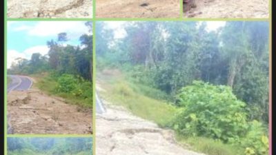 Ulah Aktivitas Kayu Lokal, Jalan Nasional Moswaren Menuju Hamaran Kais Rusak Parah, Diharapkan Perhatian Pemerintah