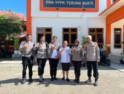 Jalin Kemitraan, Satgas Si-Ipar Polresta Silaturahmi Ke SMA Taruna Bhakti
