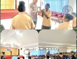 Subsatgas Si-Ipar ORC Polresta Hadir dan Tanamkan Wawasan Kebangsaan di SMA Gabungan