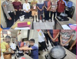 Polresta Jayapura Kota Musnahkan 4,38 Gram Sabu, Milik Empat Tersangka