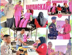 Polresta Jayapura Kota Gelar Aksi Donor Darah Dalam Rangka Hari Bhayangkara Ke-79