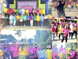Rangkaian HKGB Ke-73, Bhayangkari Cabang Jayapura Kota Lakukan Olahraga Bersama GOW Kota Jayapura