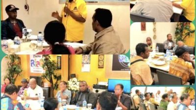 Samakan Persepsi Jelang PSU Pilgub Papua, Pdt. Yusuf Sesalallo Gelar Diskusi Bersama Para Hamba Tuhan Di Biak