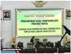 Kemarin DPRP Resmi Menetapkan Mariyo Sebagai Gubernur Dan Wakil Gubernur Papua Periode 2025~2030