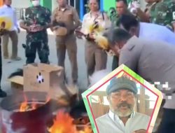 Kepala Suku Besar Byak Apolos Sroyer: “Saya Kutuk Keras Perbuatan Biadab Oknum² Tak Tahu Adat Pembakar Simbol Budaya Papua!”
