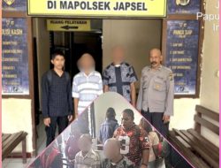 Polsek Jayapura Selatan Serahkan Dua Tersangka Kasus Pencurian Dengan Pemberatan, Ke Kejaksaan Negeri Jayapura