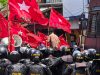 Aksi Unjuk Rasa Di Kota Jayapura Sempat Ricuh, 7 Personel Dirawat Inap, Situasi Kembali Kondusif