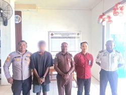 Berkas Lengkap, Polsek Heram Serahkan Tersangka Dugaan Pencurian Sepeda Motor Ke Kejaksaan Negeri Jayapura