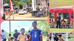 Peringati HUT RI Ke-81, Lapangan Pompes Hidayatulah Holtekamp Gelar Laga Sepak Bola Usia Sekolah